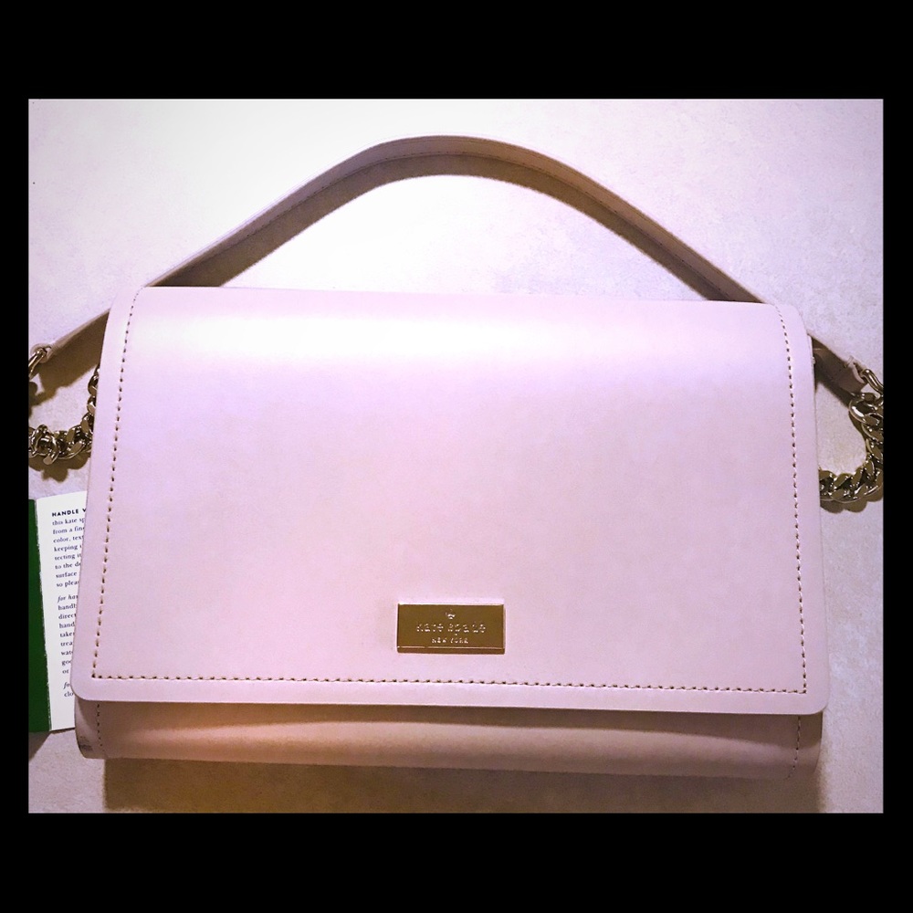Kate Spade purse with accent gold chain